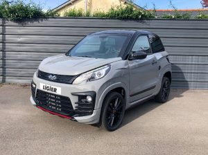Photo Ligier JS60 Sport Ultimate Gris Asphalt avec intérieur noir - Mise en avant