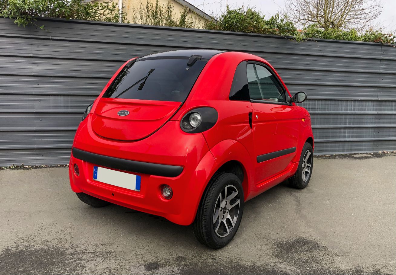 [DEPOT-VENTE] Microcar Dué Rouge - Arrière