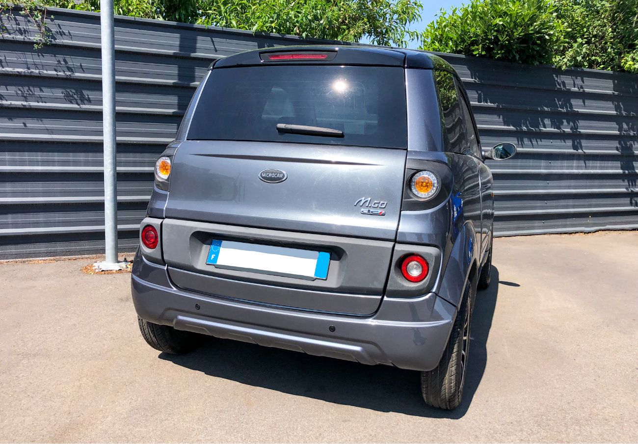 [DEPOT-VENTE] Microcar MGO 4 Gris foncé - Arrière