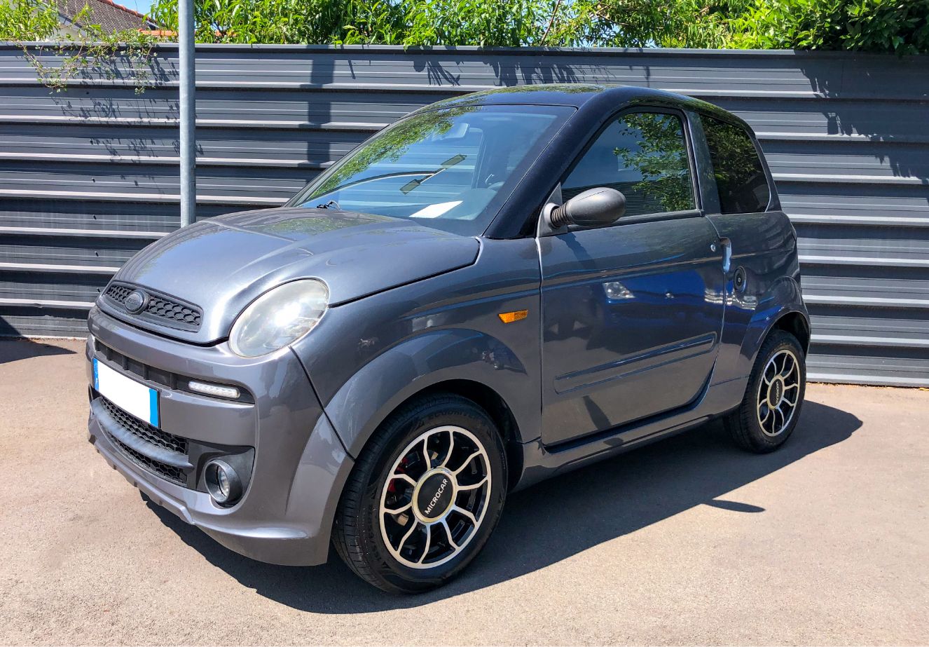 [DEPOT-VENTE] Microcar MGO 4 Gris foncé - Avant