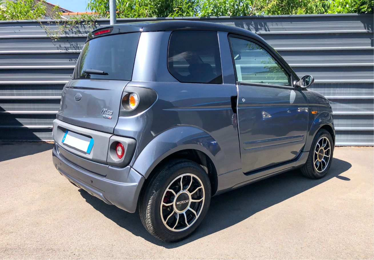 [DEPOT-VENTE] Microcar MGO 4 Gris foncé - Profil