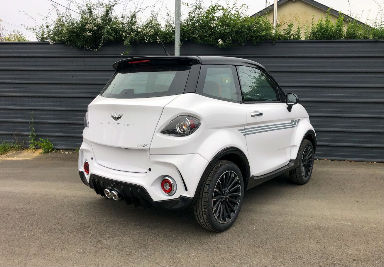 Photo Chatenet CH46 Sportline Blanche - Arrière