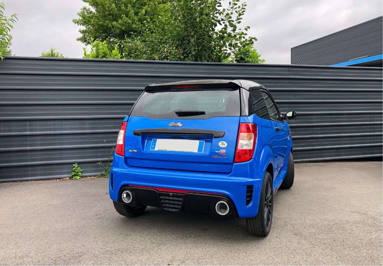 Photo Ligier JS50 Sport Ultimate Bleu Reef - Arrière