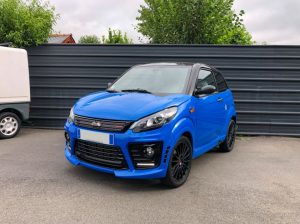 Photo Ligier JS50 Sport Ultimate Bleu Reef - Mise en avant