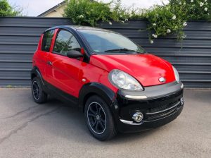 Photo Microcar MGO 2 version Mexico Rouge - Mise en avant